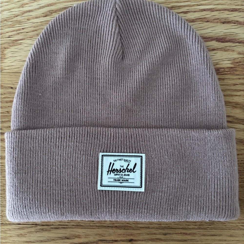 Herschel Pink Beanie Hat